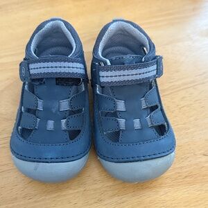 Stride Rite Navy Blue Kids Sandal